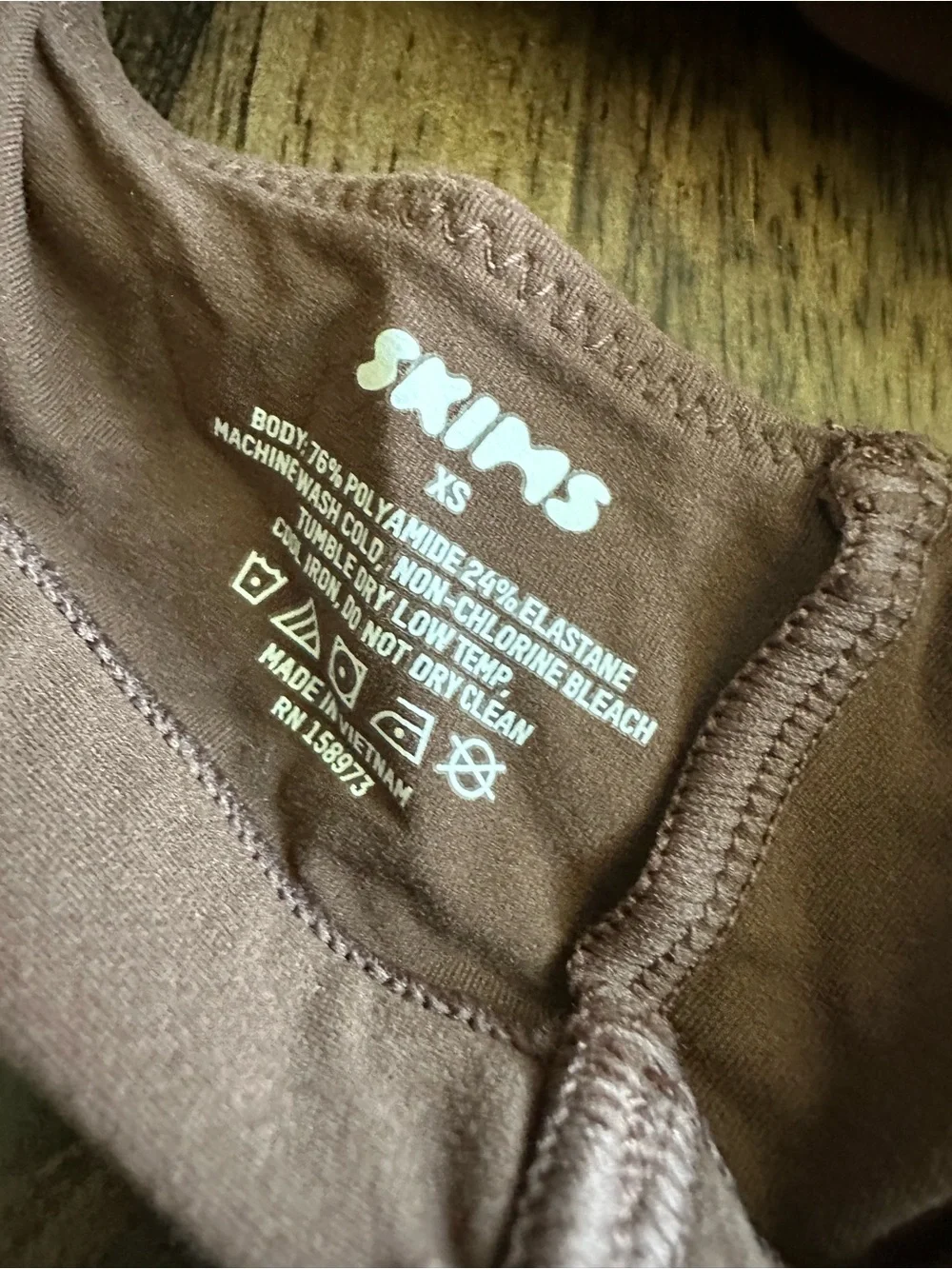 NWOT SKIMS Girls Teens Racerback Scoop Bralette - Size XS